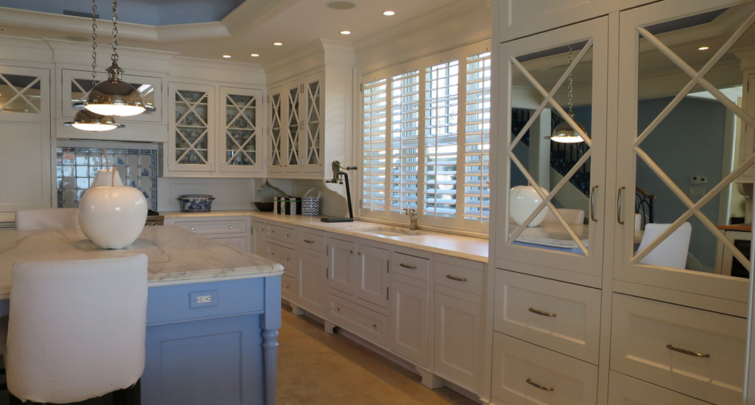 Better dish storage area. Pantry to left of range.  