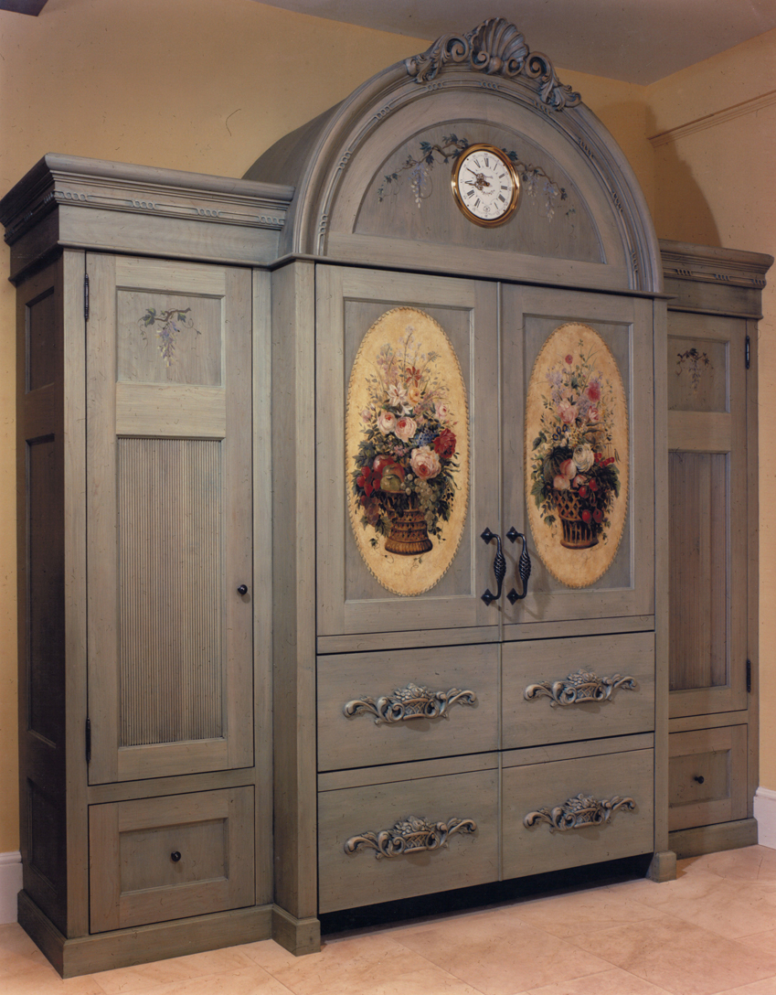 Refrigerator and pantry food storage. 